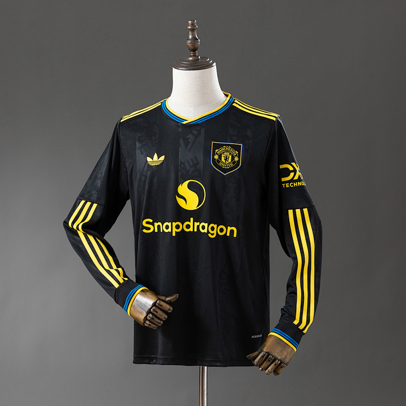 Manchester United 25/26 Third Away Long Sleeve Jersey S-4XL (front)