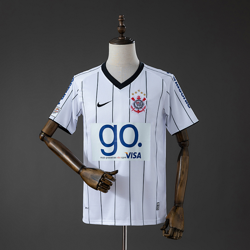 Corinthians 2009 Pre-Season Home Retro Jersey S-XXL (front)