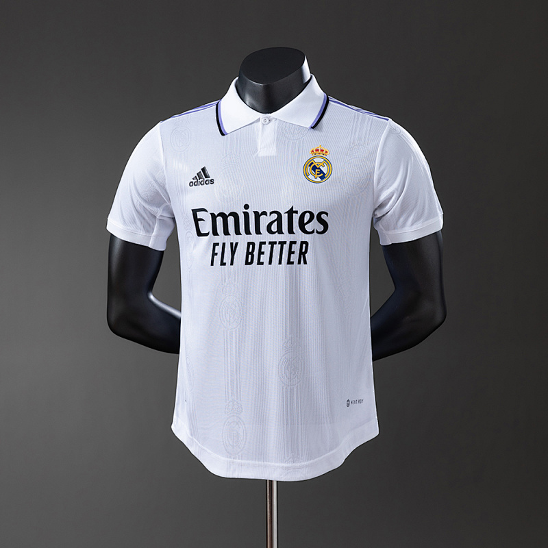 Real Madrid 22/23 Home Player Version Jersey S-3XL (front)