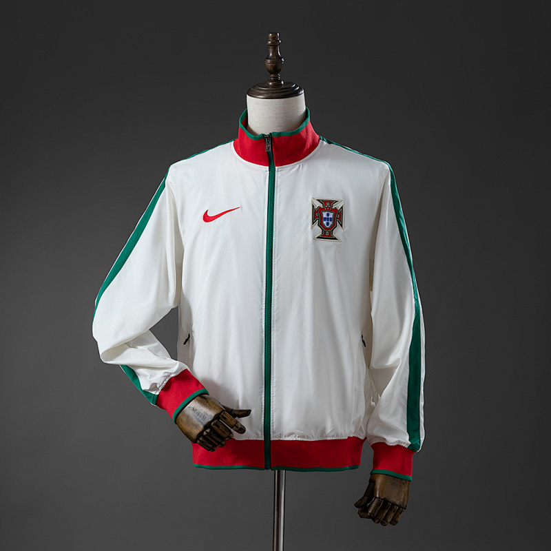 Portugal 10/11 N98 Windbreaker - White S-XXL (front)