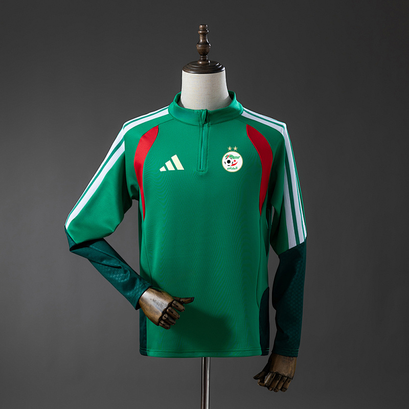 Algeria 2026 Training Top Green S-XXL (front)