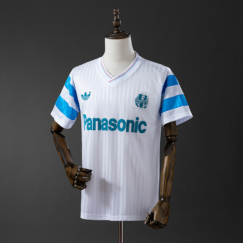 Olympique de Marseille 1990 Home Retro Jersey S-XXL (front)