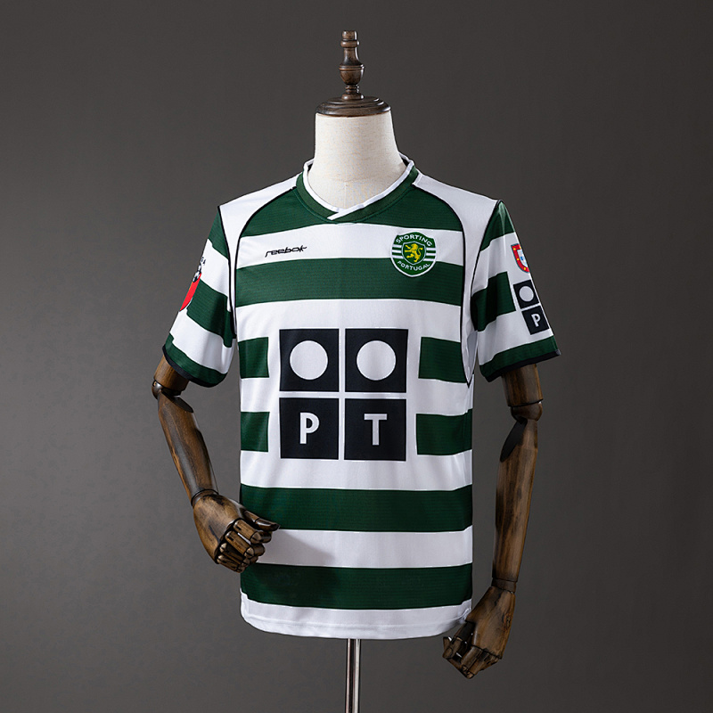 Retro Sporting Lisbon 01/03 home S-XXL (front)