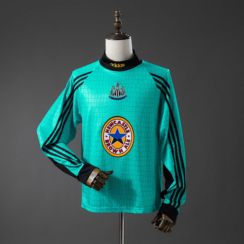 Newcastle United 97/98 Goalkeeper Retro Long-Sleeve Jersey S-XXL (front)