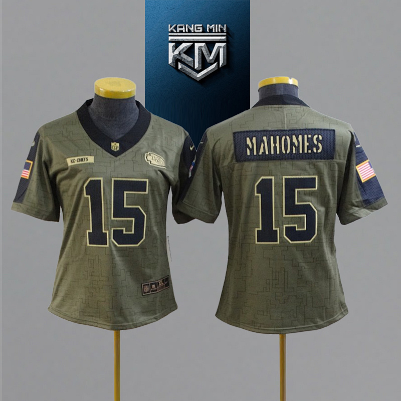 2021 New Tribute to NFL Jersey woman XS-XL (front)