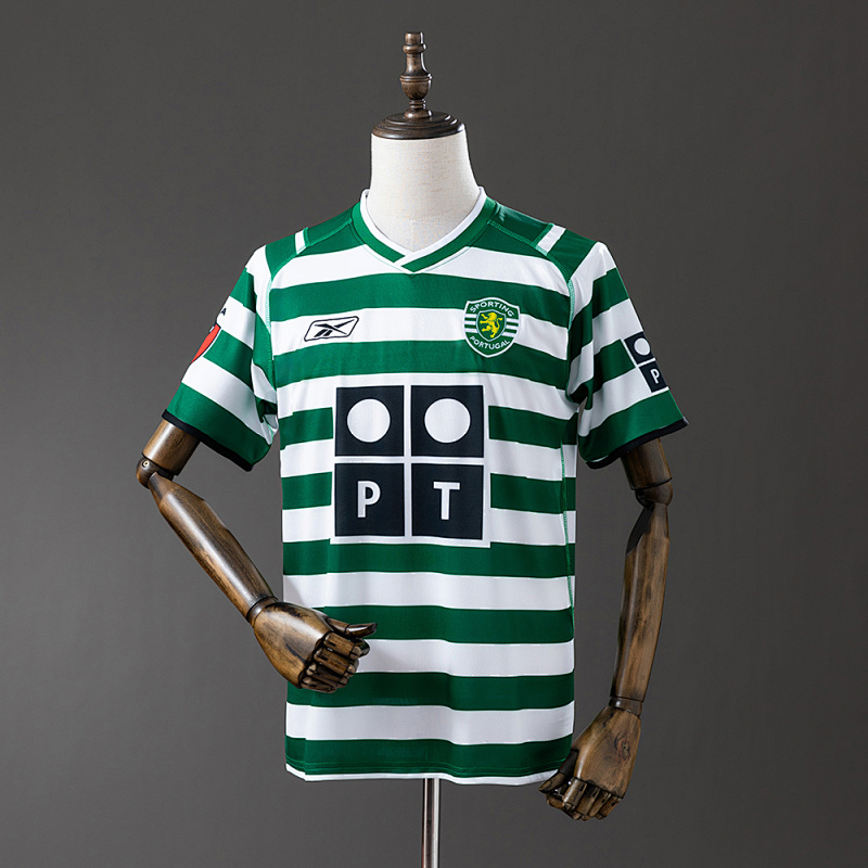 Sporting Lisbon 03/04 Home Retro Jersey S-XXL (front)