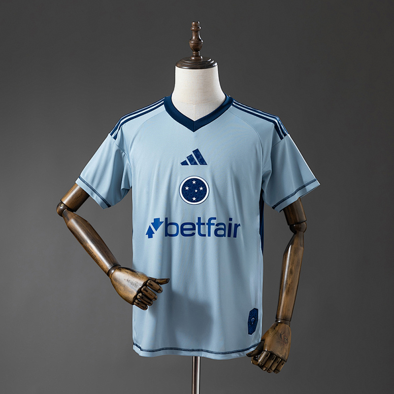Cruzeiro 25/26 Goalkeeper - Grey Jersey S-4XL (front)