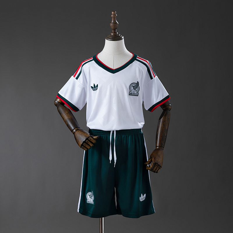 Mexico 2026 Away Kids Kit Jersey Size 16-28 (front)