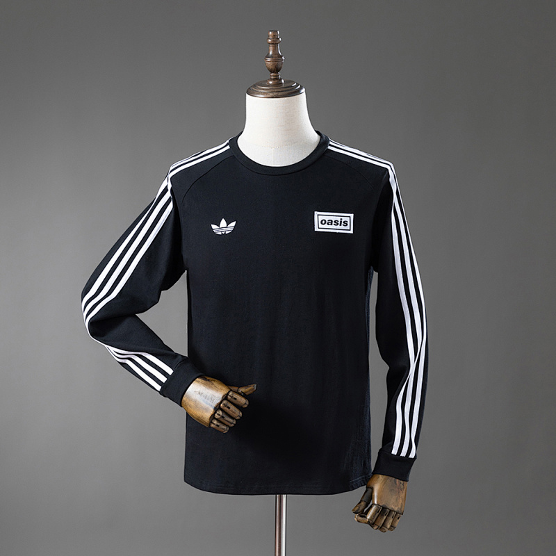 Oasis Long Sleeve - Black Shirt S-XXL (front)