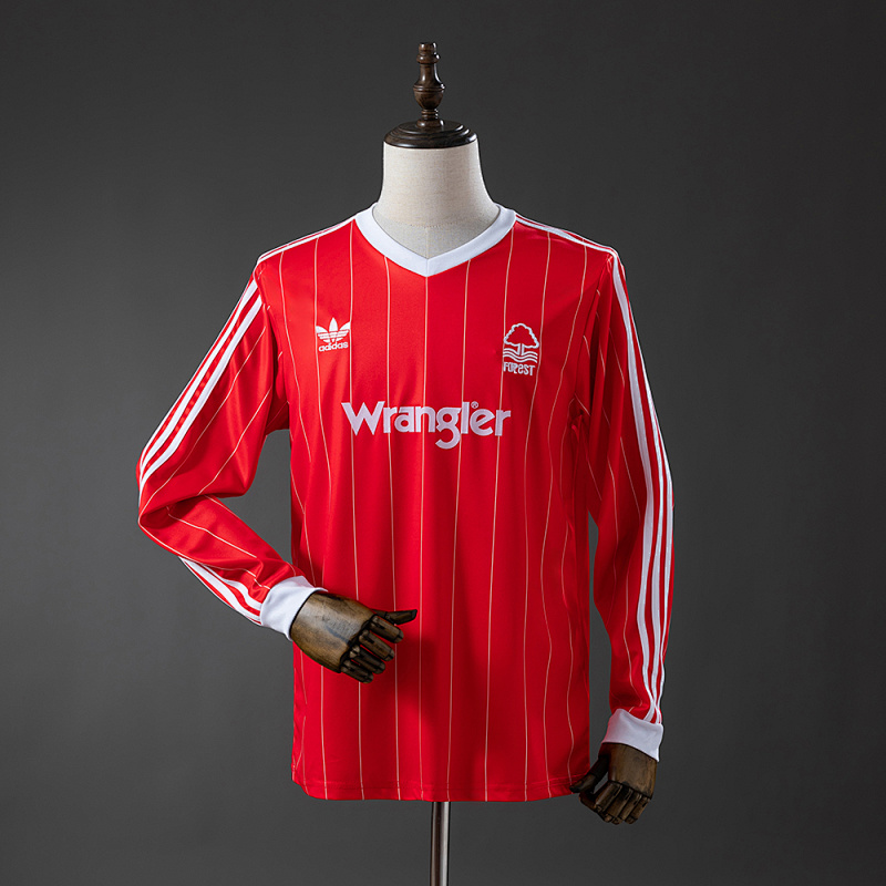 Nottingham Forest 82/84 Away Long-Sleeve Retro Jersey S-XXL (front)