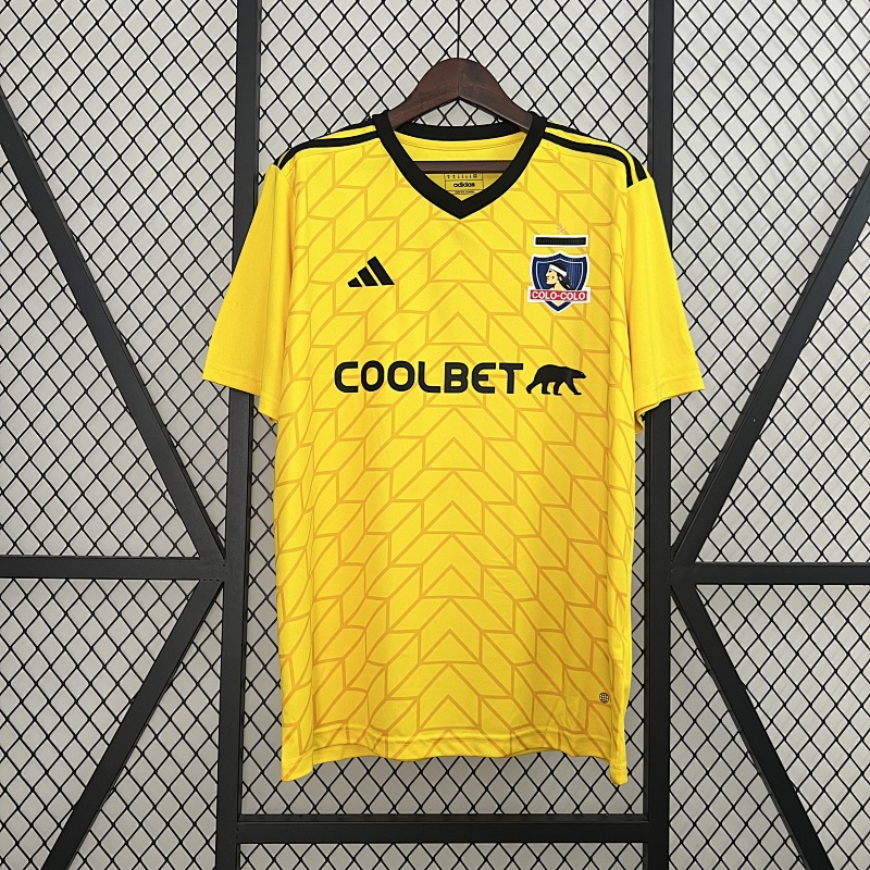 24/25 colo colo goalkeeper yellow S-3XL (front)
