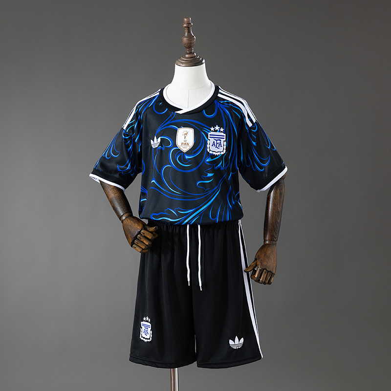 Argentina 2026 Away Kids Kit Jersey Size 16-28 (front)