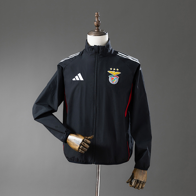 Benfica 25/26 Windbreaker - Black S-XXL (front)