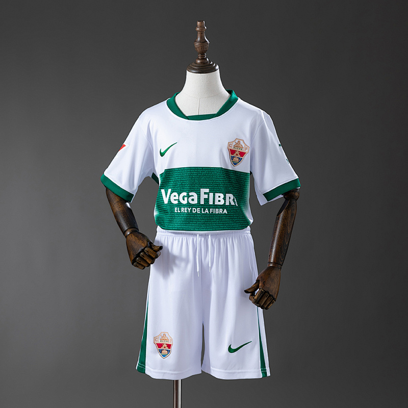 Elche 25/26 Home Kids Kit Jersey SIZE 16-28 (front)