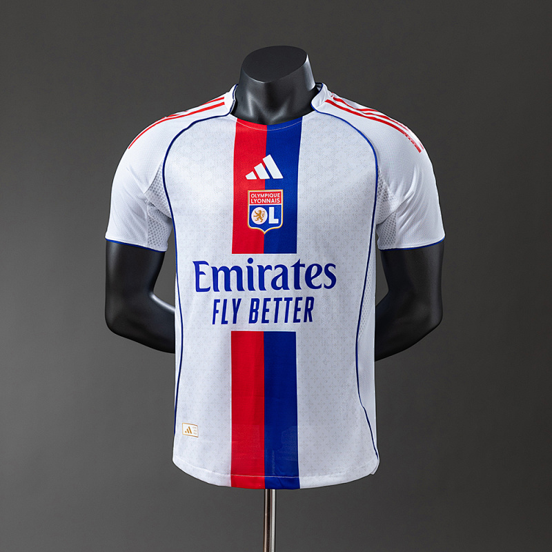 Olympique lyonnais 25/26 Player Version Home Jersey S-XXL (front)