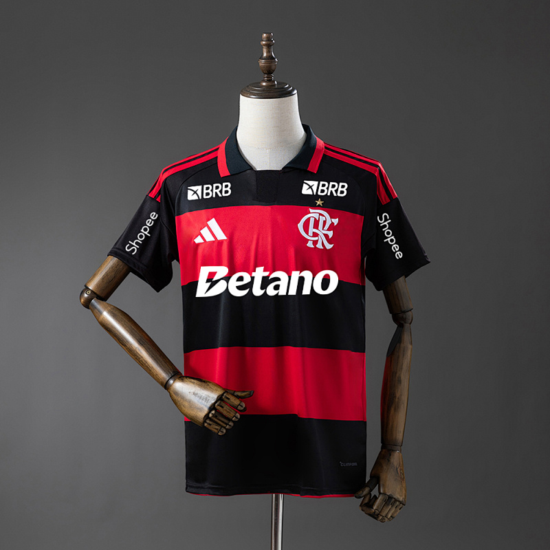 Flamengo 26/27 All sponsors Home Jersey S-4XL (front)