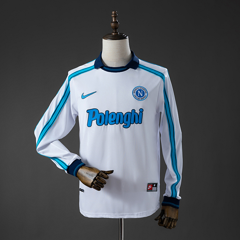 Napoli 98/99 Away Long-Sleeve Retro Jersey S-XXL (front)