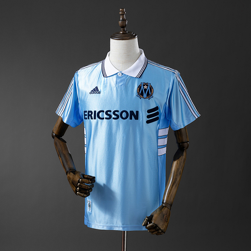 Olympique de Marseille 1998/99 Away Retro Jersey (front)