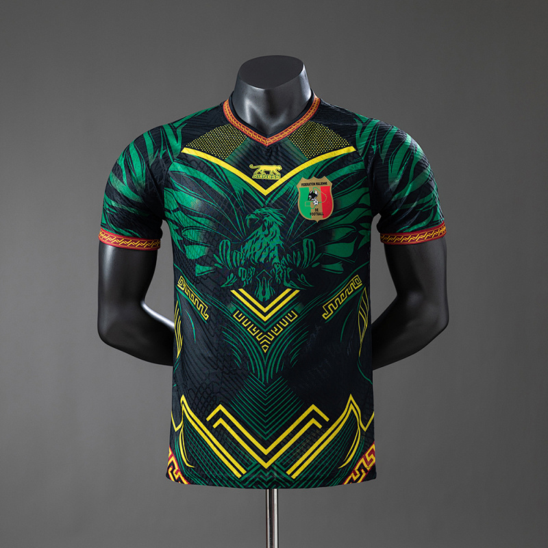 Mali 25/26 BlackGreen Player Version Jersey S-XXL (front)