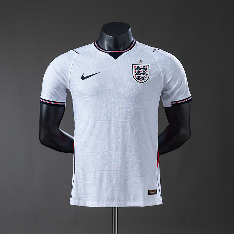England 2026 Home Player version Jersey S-3XL (front)