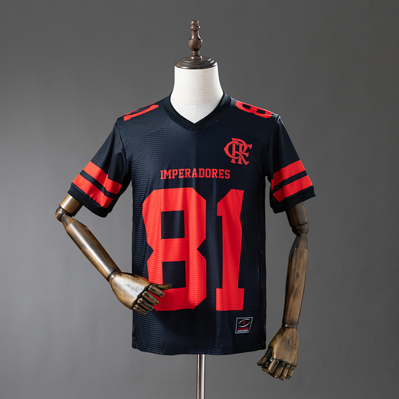Flamengo 25/26 American Football#81 Jersey Sizes S-4XL (front)