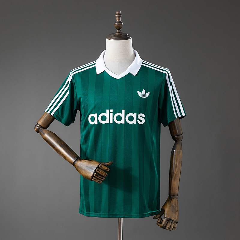 AD Archive Collar Engineered Jersey - Green S-XXL (front)