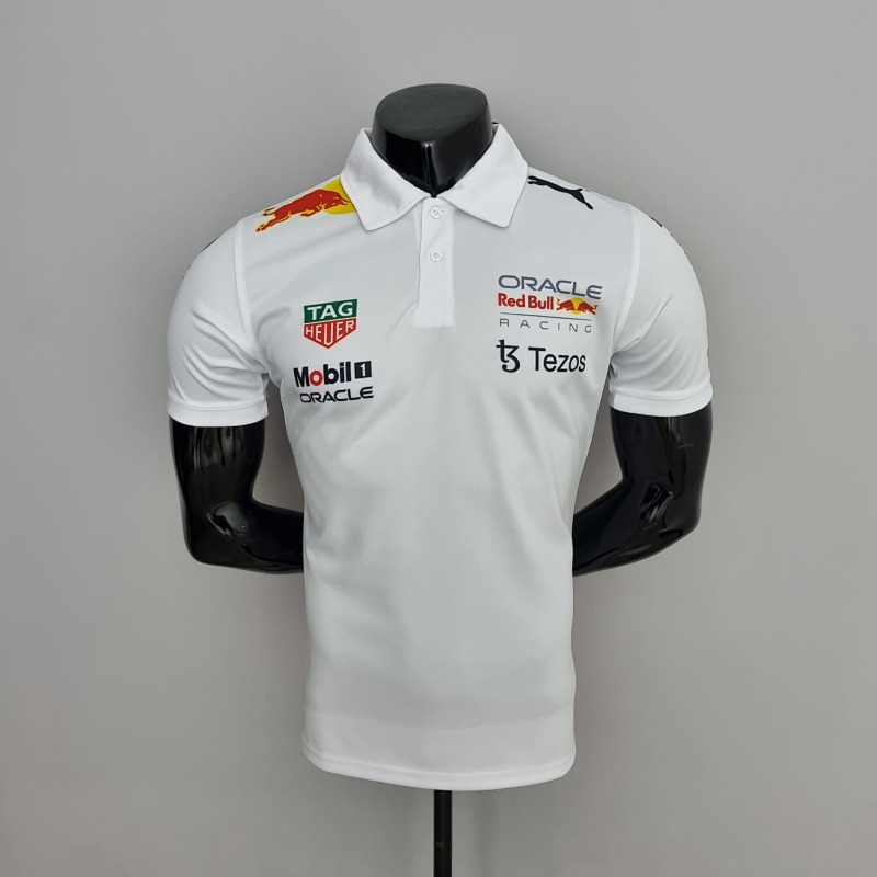 2022 F1 Formula One; Red Bull POLO White S-5XL (front)