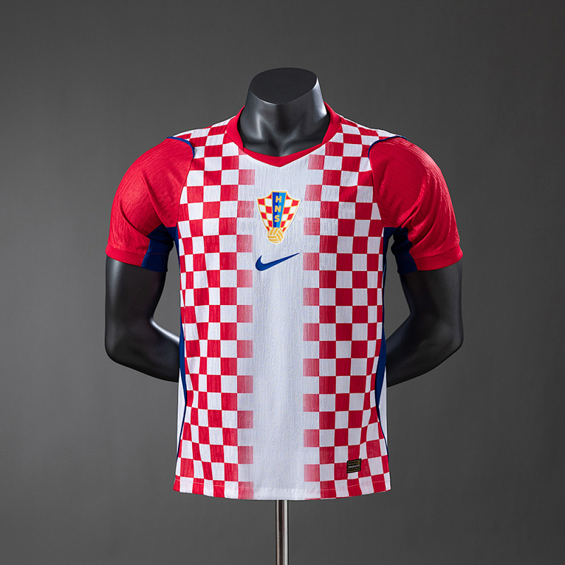 Croatia 2026 Home Player Version Jersey S-XXL (front)