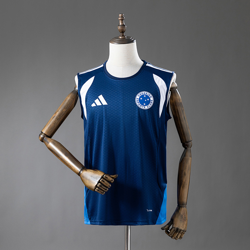 Cruzeiro 26/27 Training - Dark Blue Vest Jersey S-4XL (front)