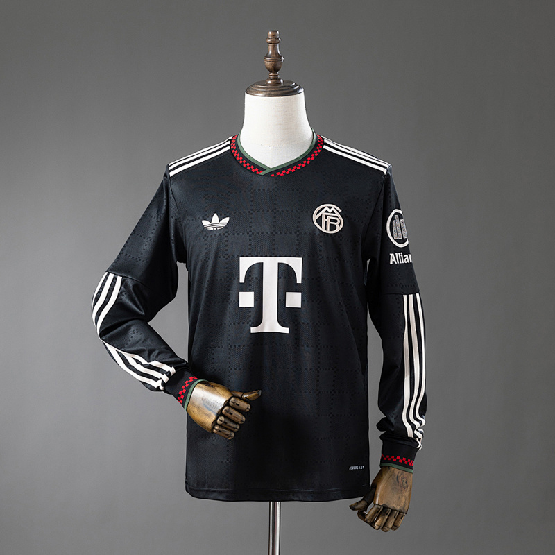 Bayern Munich 25/26 Third Away Long-Sleeve Jersey S-4XL (front)