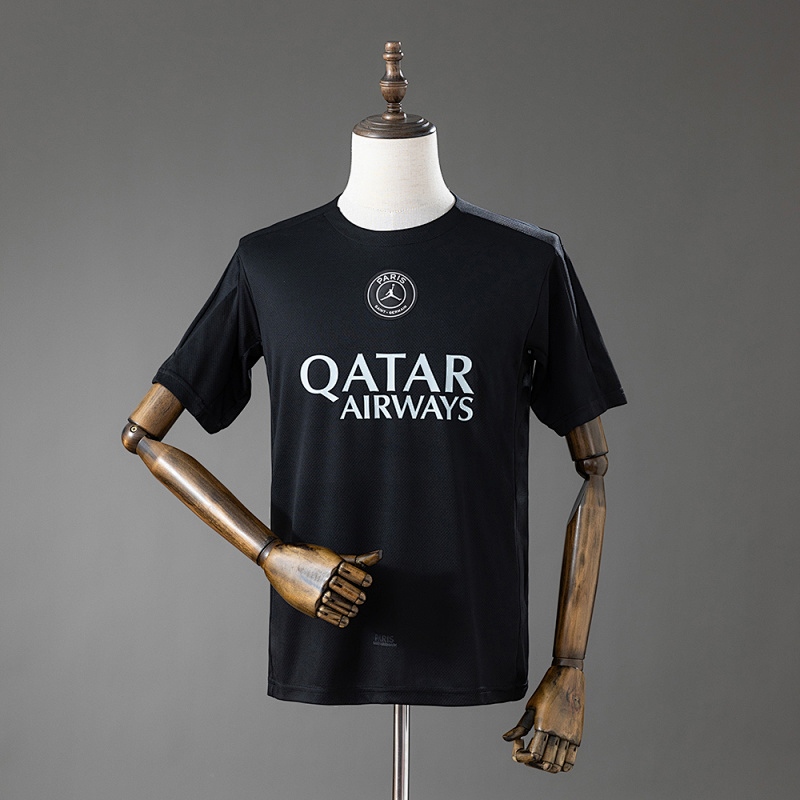 PSG 25/26 Training - Black Jersey S-3XL (front)