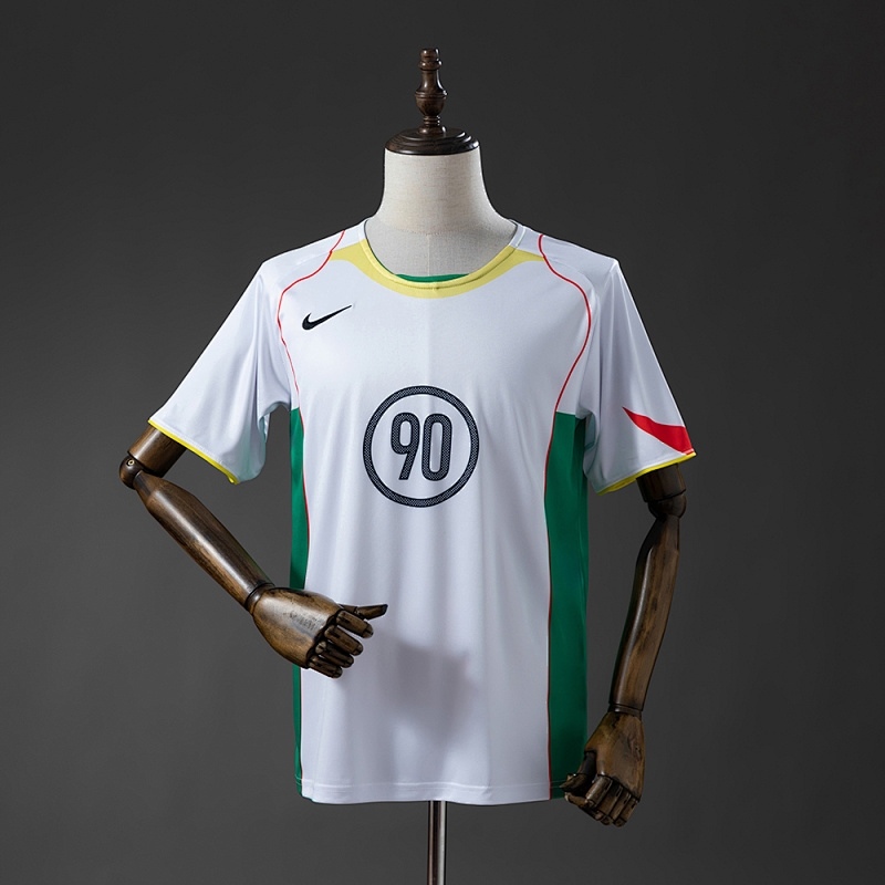 2025 T90 Series - White with Green Trim Jerseys S-4XL (front)