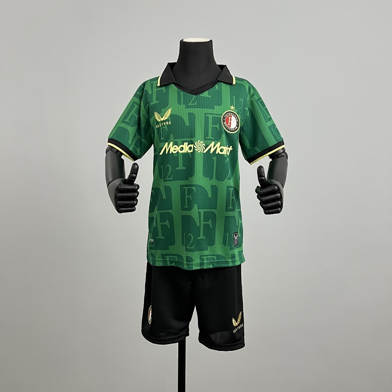 25/26 Feyenoord Green Size: 16-28 (front)