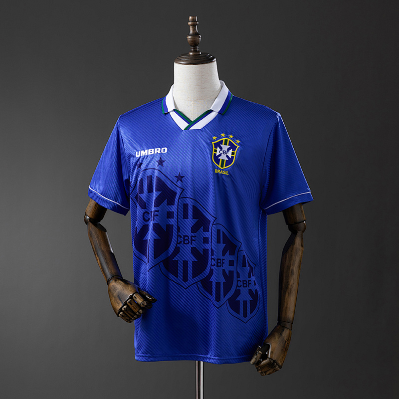 Brazil 94/96 Away Retro Jersey S-XXL (front)