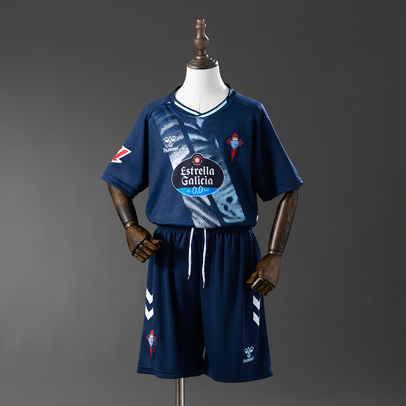 Celta de Vigo 25/26 Away Game Kids Size: 16-28 (front)