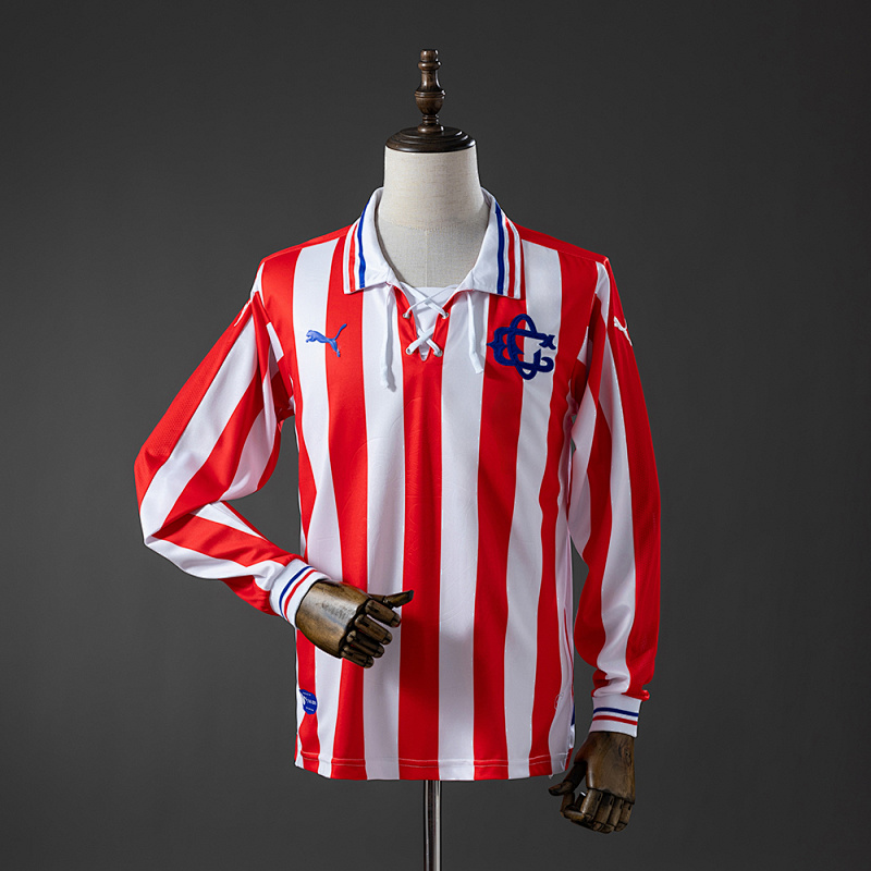 Chivas de Guadalajara 110th Anniversary Edition Long-Sleeved Retro Jerse S-XXL (front)