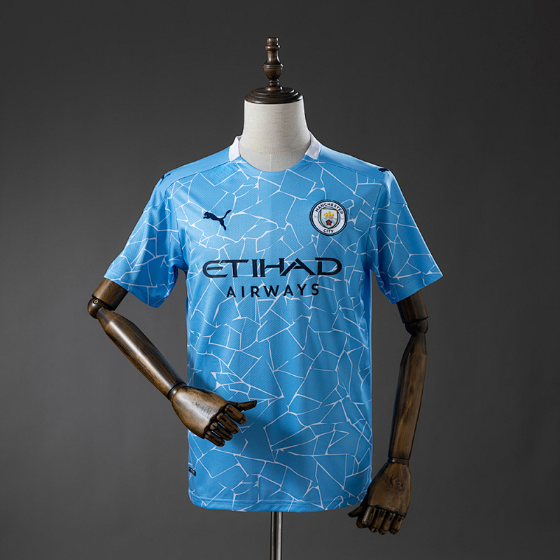 Manchester City 20/21 Home Retro Jersey S-XXL (front)