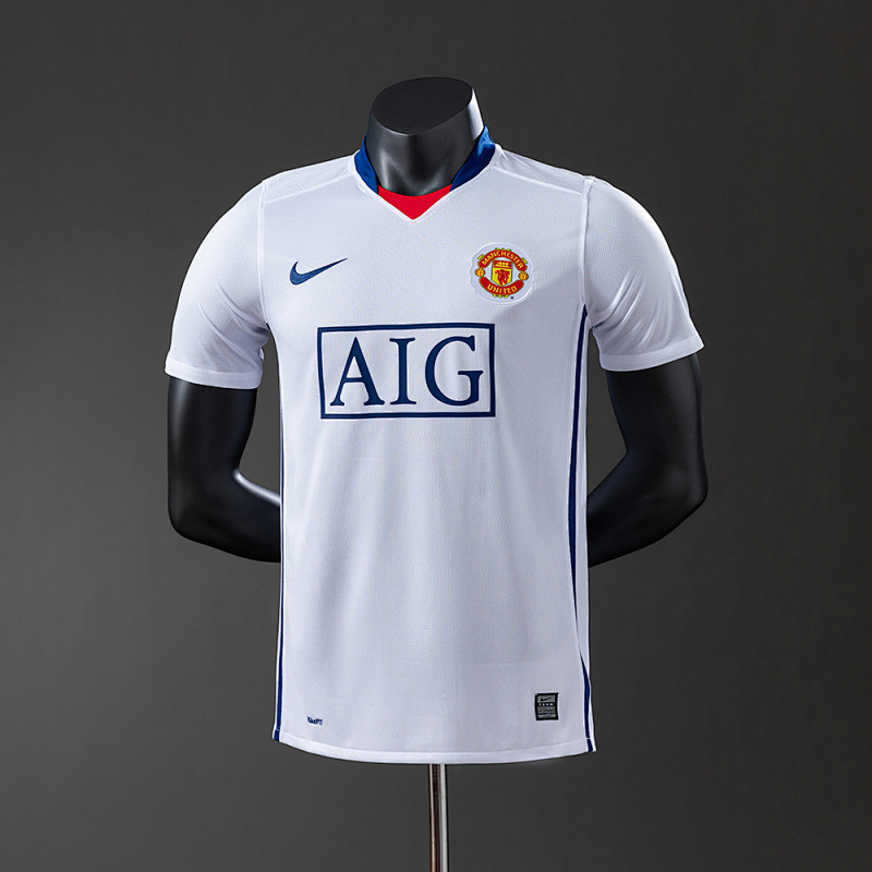 M-U 08/09 Away Player Version Retro Jersey S-3XL (front)