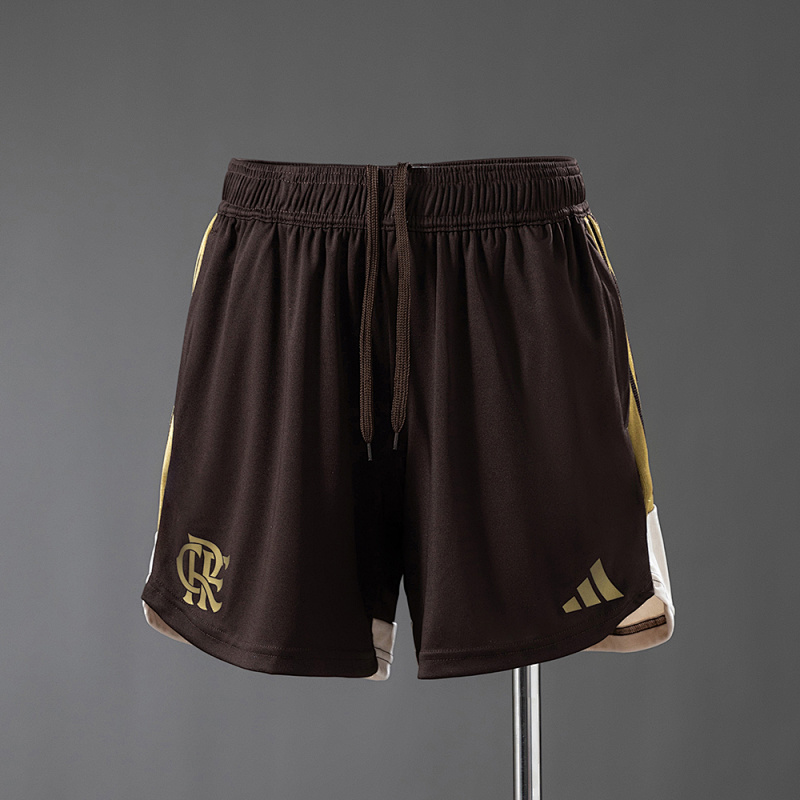 Flamengo 26/27 Women's Training Shorts - Brown S-XXL (front)