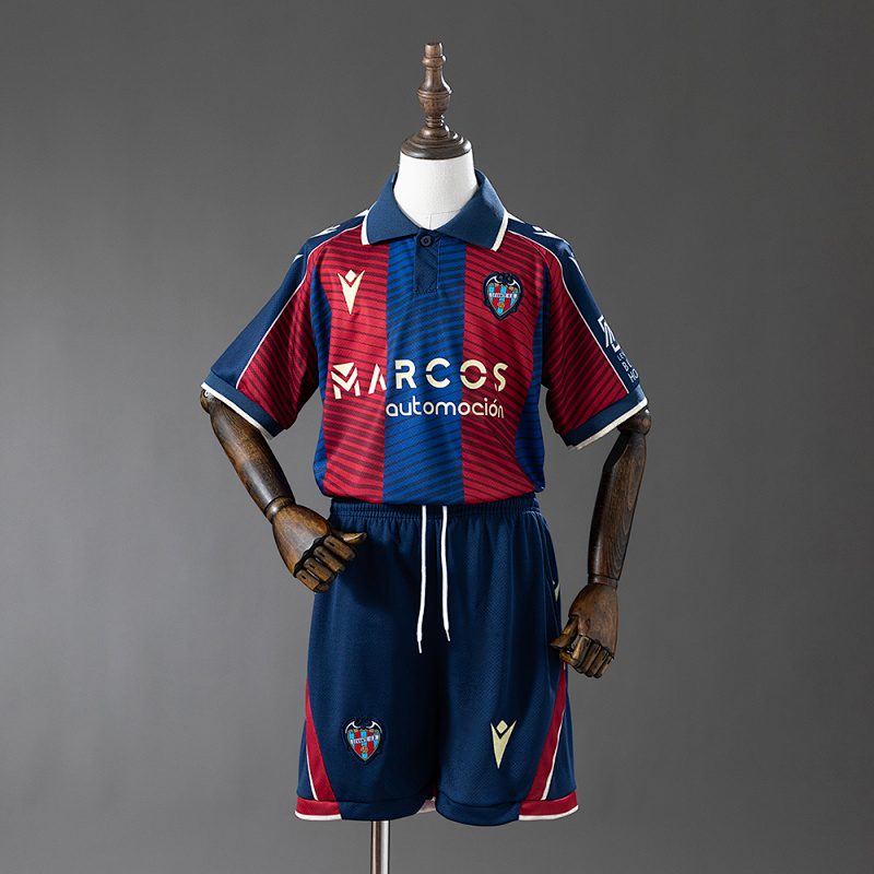 Levante UD 25/26 Home Kids Kit Jersey SIZE 16-28 (front)