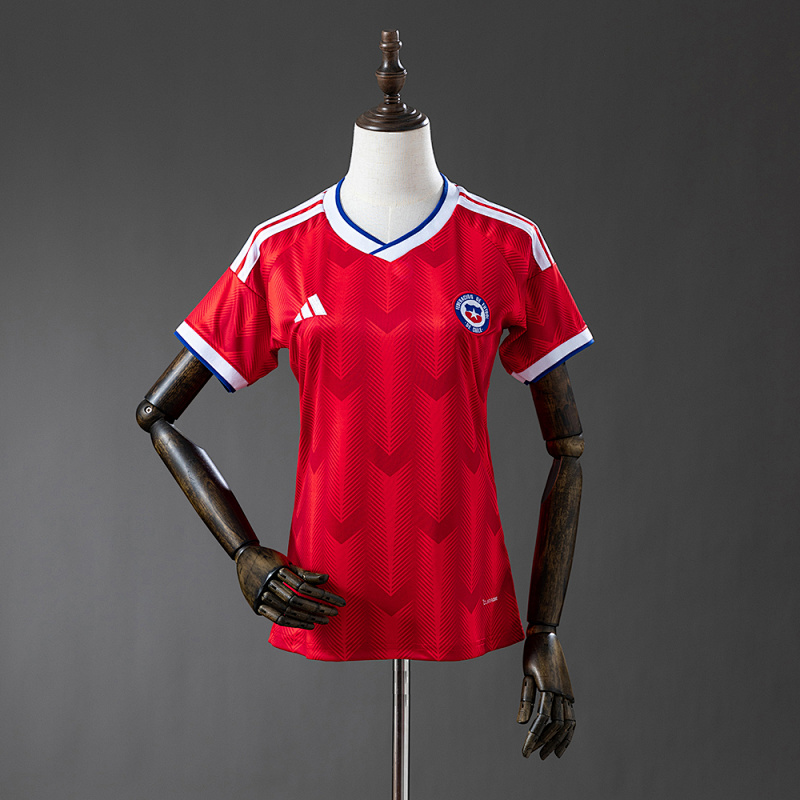 Chile 2026 Home Women Jersey S-XXL (front)