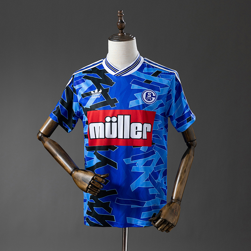Schalke 04 93/94 Home Retro Jersey S-XXL (front)