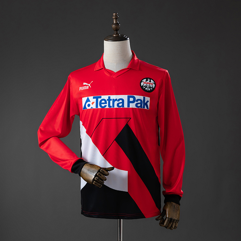 Frankfurt 93/95 Home Long-Sleeve Retro Jersey S-XXL (front)