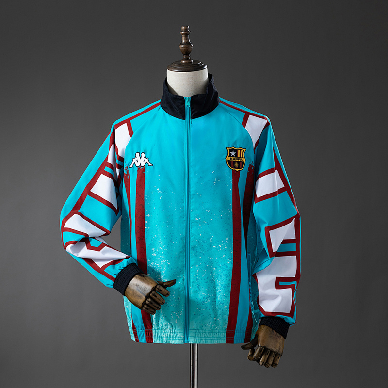 Barcelona Retro Windbreaker #9 S-XXL (front)