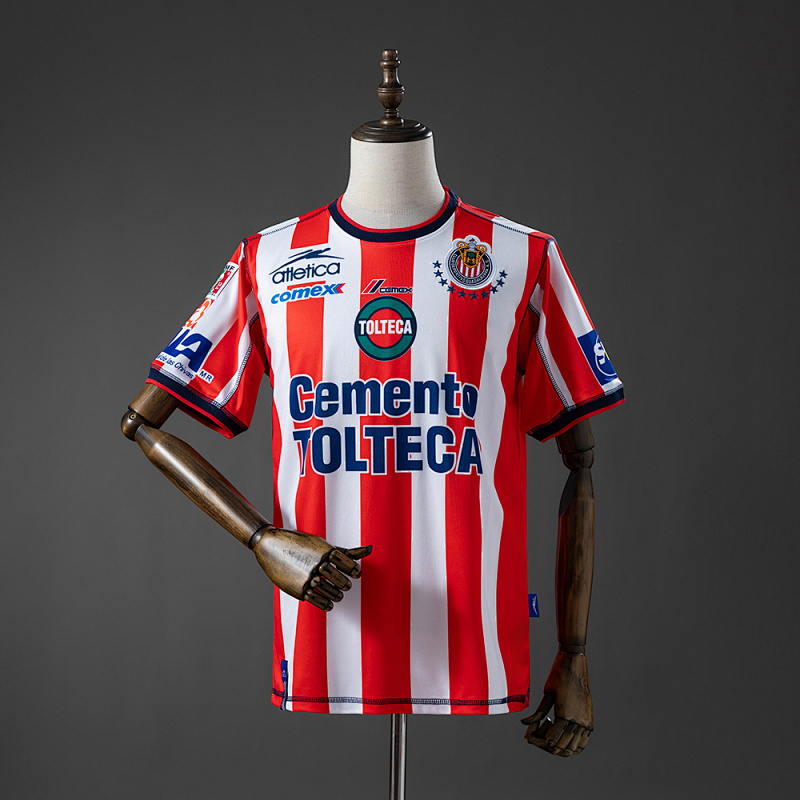 Chivas de Guadalajara 02/03 Home Retro Jersey S-XXL (front)