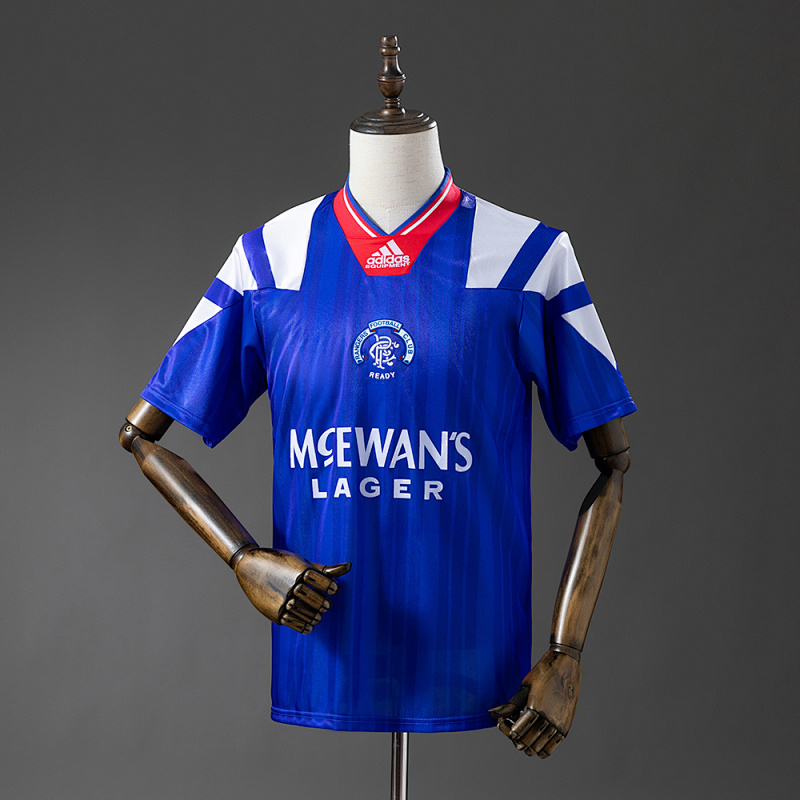 Rangers 92/94 Home Retro Jersey S-XXL (front)