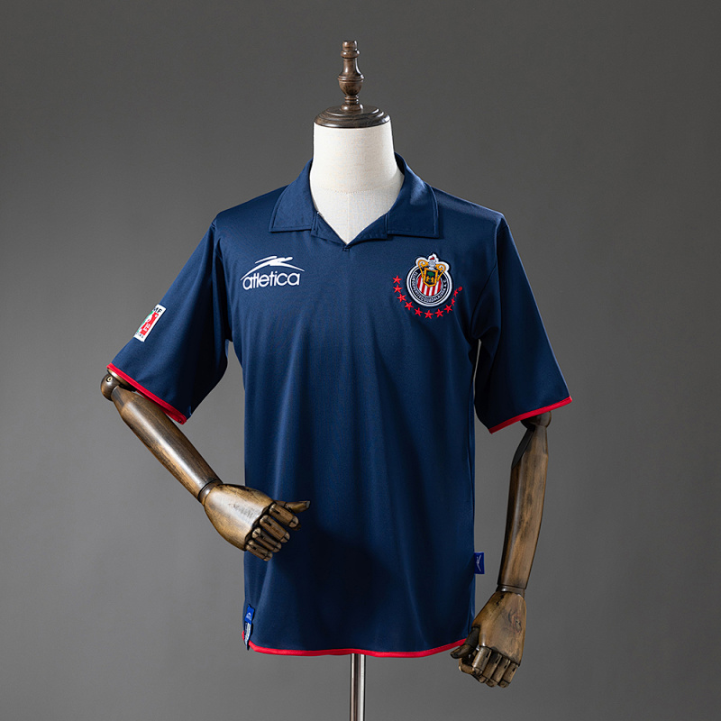 Chivas de Guadalajara 03/04 Away Retro Jersey S-XXL (front)