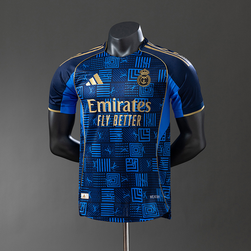 Real Madrid Collaboration-LV Player Version Jersey S-3XL (front)