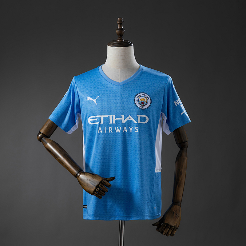 Manchester City 21/22 Home Retro Jersey S-XXL (front)