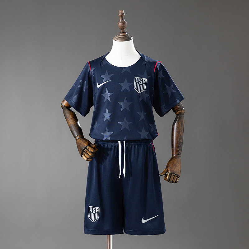 USA 2026 Away Kids Kit Jersey SIZE 16-28 (front)